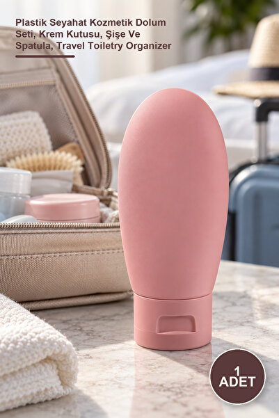 Yenilig 1 Piece Travel Type Care Product Organizer – Plastic Travel Cosmetic ...