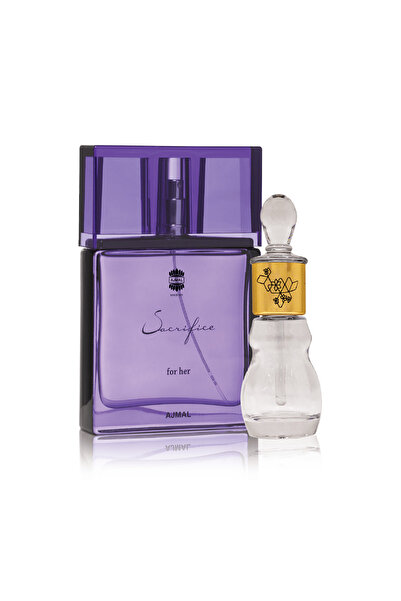Ajmal Sacrifice For Women 50ml & Musk Silk Perfume Oil 12ml Bundle
