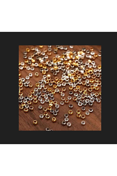 zerzembe 500 adet KARIŞIK RENKLİ Altın Gümüş Top Kıvrım Sonu 40mm Stoper Spacer Bileşenleri Boncuk Takı BİT KAPAMA Yapımı Bulguları