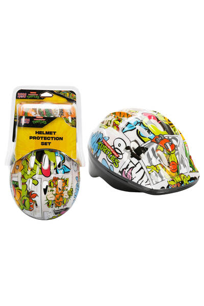Ninja Turtles Kask ve Koruyucu Ekipman Seti M