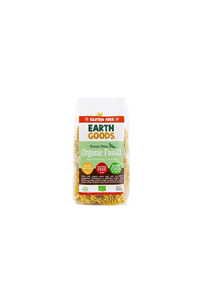 Earth Goods Organic Green Peas Fusilli with Corn & Rice - gluten free
