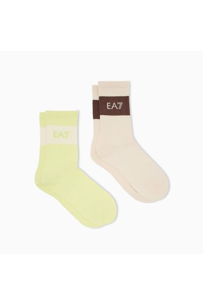 EA7 Sosete TENNIS PRO W Șosete lungi Pachet dublu Femei