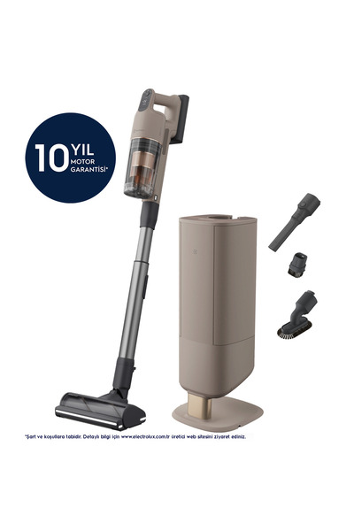 Electrolux Ultimate 900 EP91UB21ES Şarjlı Dikey Süpürge Fındık Beji