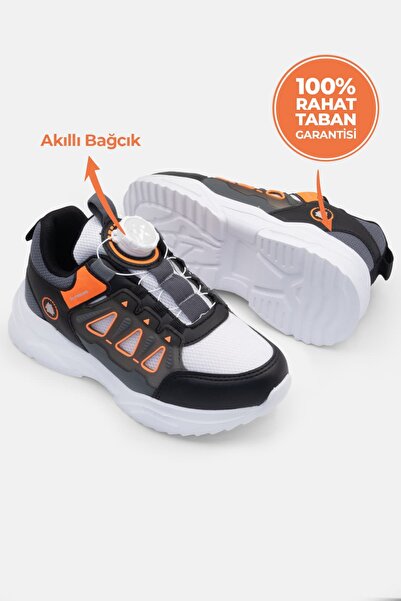 Beınsteps حذاء رياضي للأولاد من BOA ذو أربطة ذكية ونعل خفيف الوزن ومريح لتقوي...