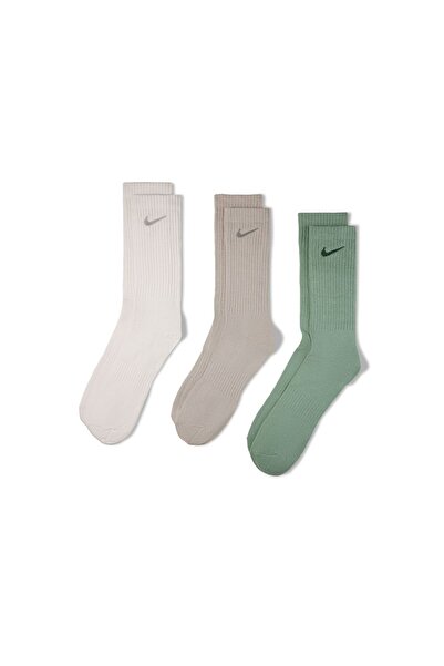 Nike Σετ 3 ζευγαριών καθημερινών, ελαφριών, ψηλών κάλτσων