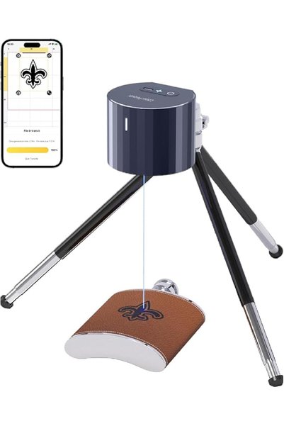 LASERPECKER آلة نقش بالليزر LP1 Pro للمبتدئين، ماكينة نقش ليزر محمولة صغيرة ل...