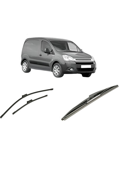 Bosch Set of 3 wipers CITROEN BERLINGO Box Body/MPV (B9) 2008-2021, for winds...