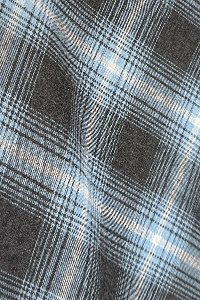 ALLDAY Flared skirt with plaid detail