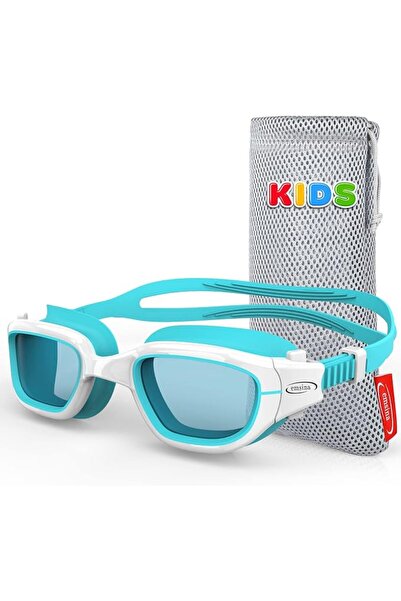 GENERAL Emsina Kids Swim Goggles, Super Anti-Fog for Boys & Girls Ages 7-12