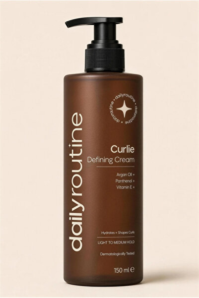 Curlie Defining Cream Bukle Belirginleştirici Saç Kremi 150 ml – Kıvırcık ve Dalgalı Saçlar İçin