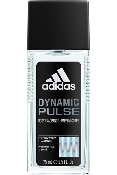 adidas Dynamic Pulse Body Fragrance for Men, 2.5 fl oz