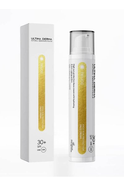 Ultima Derma |   Αντηλιακή κρέμα προσώπου με ενυδατική και αντιγηραντική δράσ...
