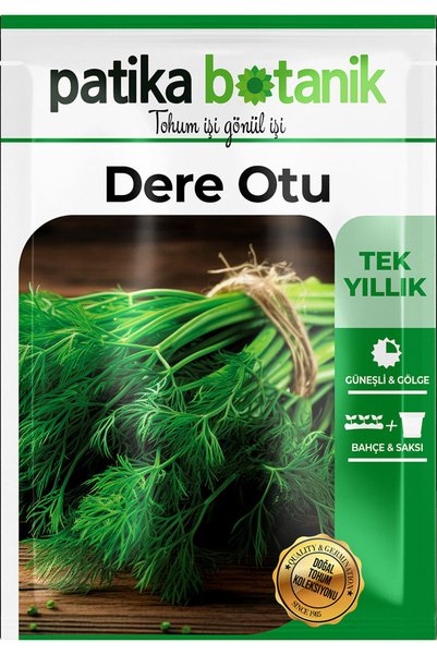 Patika Botanik 1500 Adet Ata Tohumu Dere Otu