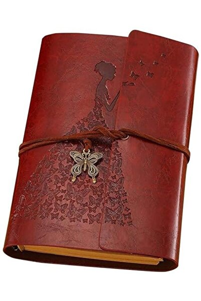 Delfino Silver DELFINO Leather Journal, Notebook Diary, Kraft Paper, Vintage ...