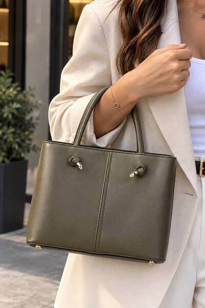 bag Women's Rope Strap Square Stylish Sports 26X20 Shoulder Bag