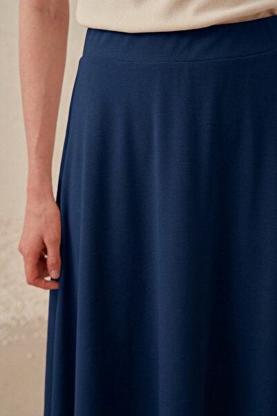 ALLDAY Soft textured bell skirt
