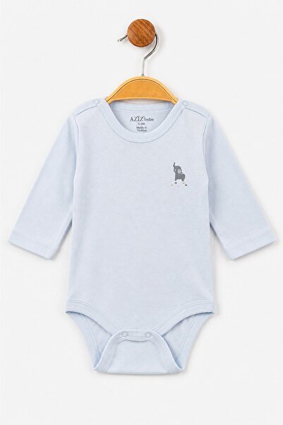 Aziz Bebe Baby Boy Girl 100% Cotton Bodysuit & Bodysuit with Snap Fasteners