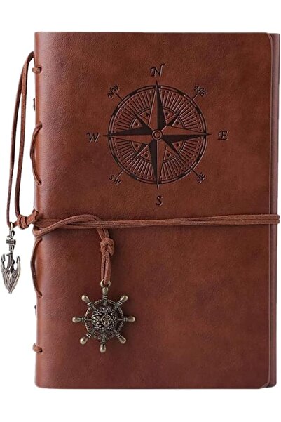 X SPRING Xspring Leather Writing Journal Notebook, 80 Page Classic Spiral Bou...