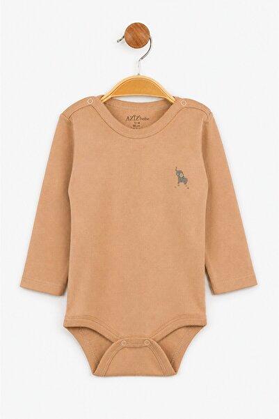 Aziz Bebe Baby Boy Girl 100% Cotton Bodysuit & Bodysuit with Snap Fasteners
