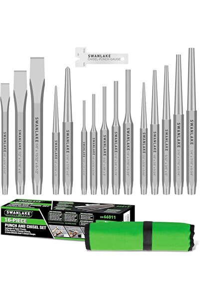 SWANLAKE GARDEN TOOLS طقم أدوات ثقب ونحت من SWANLAKE، يتضمن: مثقاب مخروطي، أز...