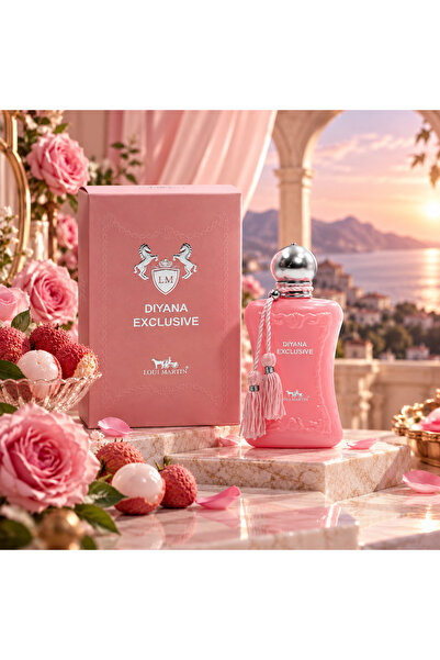 loui martin Diyana Exclusive Eau de Parfum 80ml – Elegant Feminine Floral Fra...