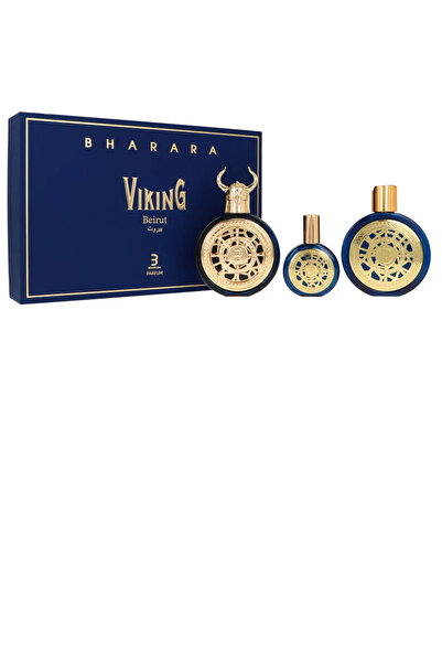 Bharara Viking Beirut Set, EDP 100 ml + perfume 30 ml + body lotion 180 ml