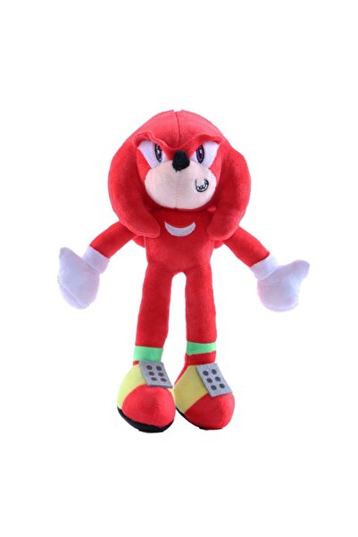 Generic Brand Λούτρινο Αρκουδάκι Knuckles the Echidna Κόκκινο 27 cm