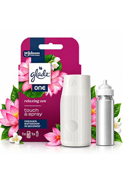 Glade Odorizant de cameră, Aparat + rezervă One Touch & Spray Relaxing Zen