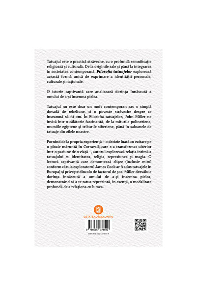 Editura Cetatea de Scaun FILOSOFIA TATUAJELOR