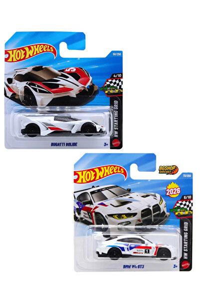 HOT WHEELS Bugatti Bolide - BMW M4 GT3
