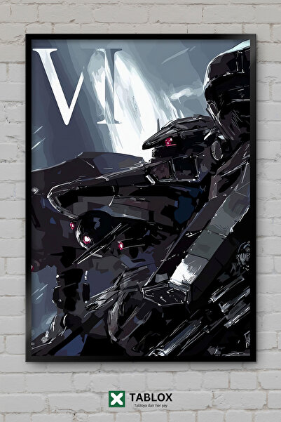 tablomaxtbx Armored Core 6 Game Mecha Robot Gaming Διακοσμητικό Τραπέζι MDF μ...