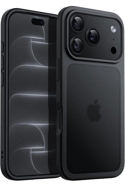 Generic URBAN Matte Case for iPhone 18 Pro Max, Black Frosted Translucent Bac...