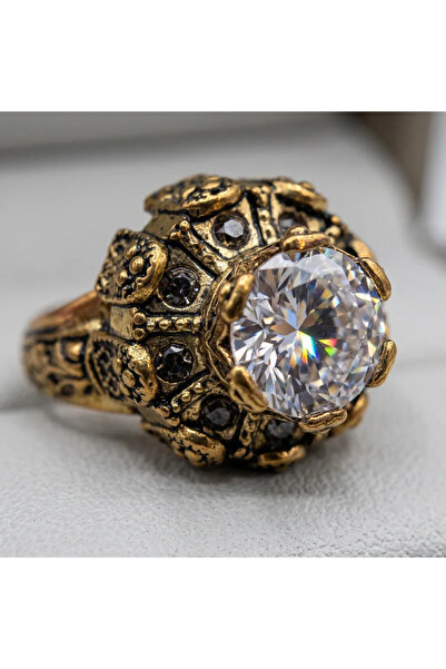 Dorvina Bronze Women's Ring Authentic Copper Jewelry Zircon Stone King Crown ...