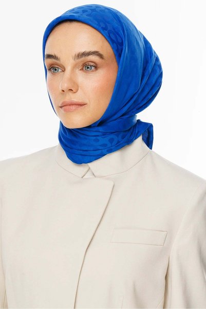 Mooncorn Moon Pattern Silky Jacquard Scarf