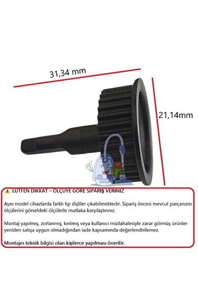 Popüler Philips FC6724 SpeedPro Fırça Mekanik Dişlisi Başlık İç Dişlisi ile Uyumlu