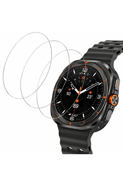 Siena Set de 3 folii de protecție pentru Galaxy Watch Ultra 2, 47mm, Flexibil...