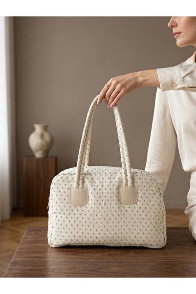 tozren Organizer Baby Care Bag (Muslin Fabric, Mommy Bag)
