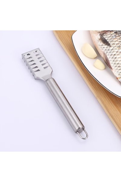 Generic Brand 3pcs Fish scale scraper, stainless steel fish scale scraper, fish scale remover
