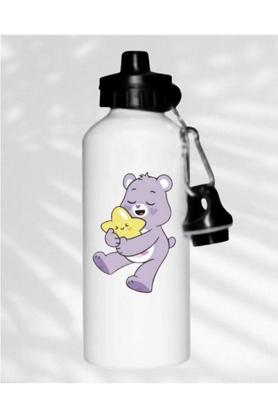 PAP3D Παγούρι με Μωβ Care Bear με Αστέρι