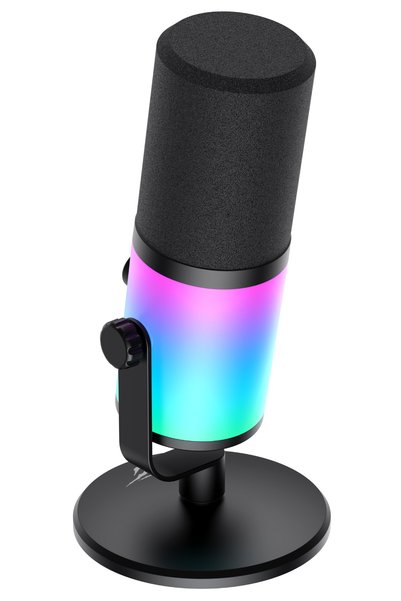 Havit Gamenote Gk73 Rgb Dynamic Gaming Microphone - Type-C Xlr 3.5mm Broadcaster Recording Mic