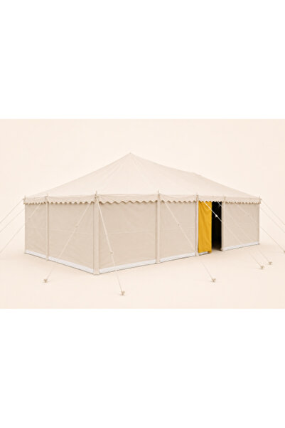 Generic Al-Saqr Home Tent 6x11 m - White
