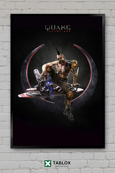 tablomaxtbx Anarki Anarchy Anarşi Quake Game Punk Σύμβολο Πλαισιωμένο Διακοσμ...