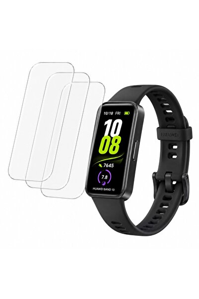 Siena Set de 3 folii de protecție pentru ecran pentru Huawei Band 10, Flexibi...
