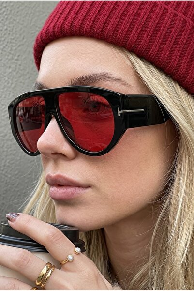 Eyesofia Baptın Ford Vintage Black Red Unisex Ultra Light Uv400 Filtered Sung...