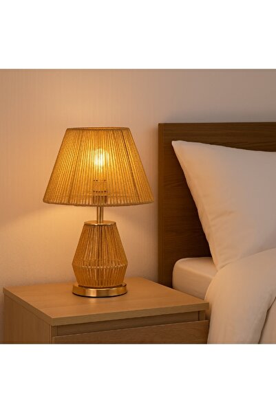 Generic Modern Gold Table Lamp - Elegant Design That Adds Warm Lighting to Yo...