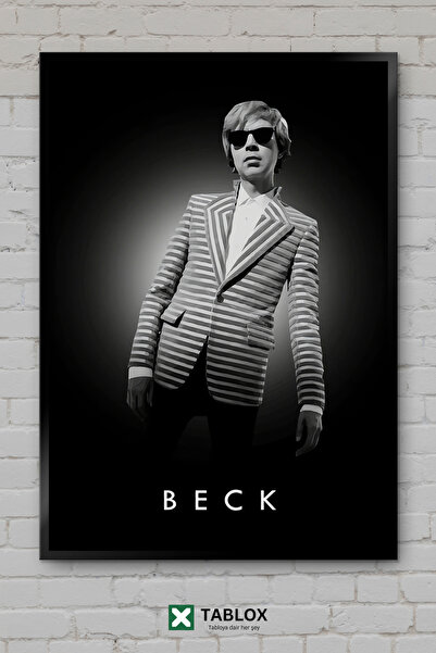 tablomaxtbx Beck Muzician Cântăreț Rock Alternativ Poster Artă cu aspect de r...