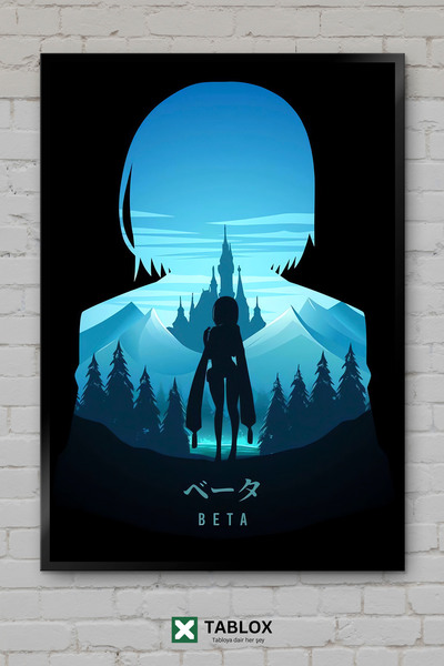 tablomaxtbx Beta Shadow Garden Eminence σε Στυλ Άνιμε Μάνγκα, Διακοσμητικός Π...