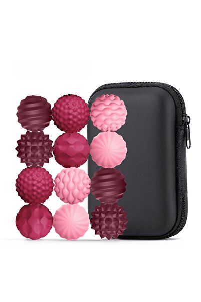 Choice Red - 12pcs Upgraded Second Magnetic Balls EDC Relief Toys Fidgeting A...