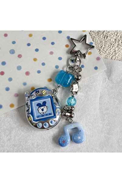 BANDAI mimitchi Tamagotchi Mametchi mimitchi Kuchipatchi cartoon note beaded ...