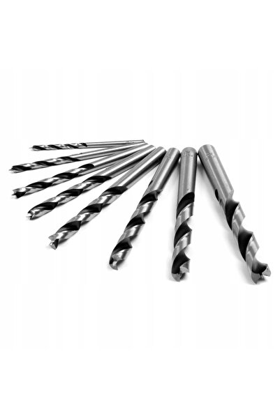Fisch Set de burghie pentru lemn 8 bucăți - D3-4-5-6-7-8-9-10